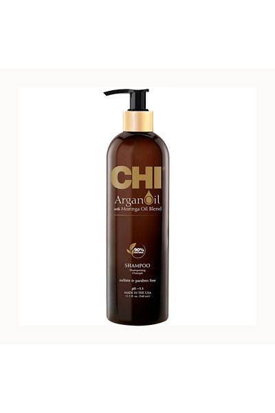 Chi Argan Plus Moringa Oil Paraben-Free Sulfate-Free Shampoo 340ml