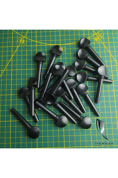 MEDUSA Ebony Lacing Burgus Mother of Pearl Dotted Solid 7 Piece Full Set