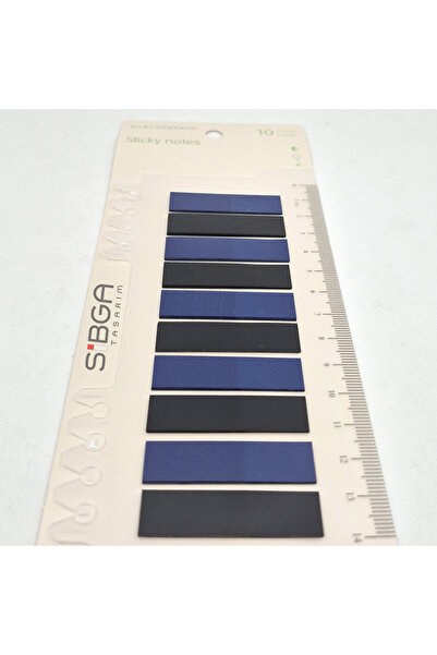 sibga tasarım Şeffaf Renkli Postit Post-it Post It. Kitap Ayracı Ayraç Postit Sticker Not Kağıdı 200 yaprak