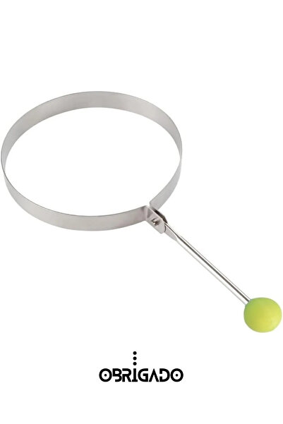 obrigado 1 Piece Stainless Quality Metal Round Omelette Crepe Mold