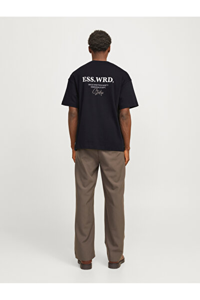 Jack & Jones Slogan Print Crew Neck T-Shirt