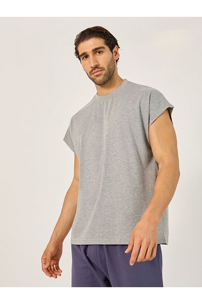 Styli Cap Sleeve Cotton Rich Oversized T-Shirt