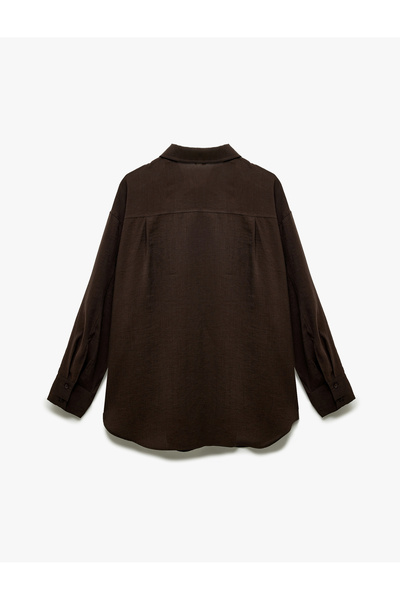 Koton Cămașă cu mânecă lungă cu guler clasic