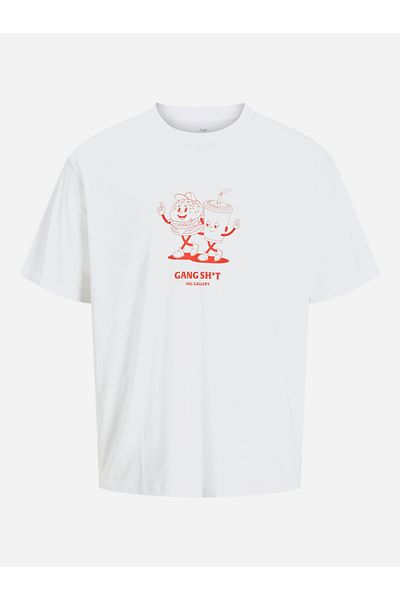 Jack & Jones Graphic Print Crew Neck T-Shirt