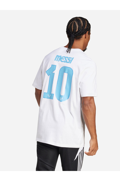 adidas Messi Name and Number Graphic T-Shirt