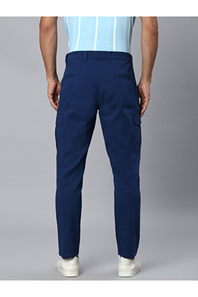 High Star By Styli High Rise Regular Fit Trousers with Pockets