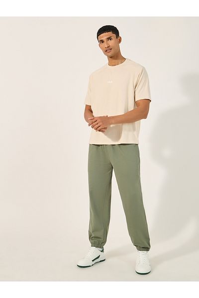Styli Oversized Minimal Crew Neck T-Shirt