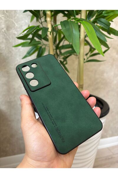 Hatreds Vivo V30 Lite Kılıf Kamera Koruma Çıkıntılı Renkli Kadife Tasarımlı K...