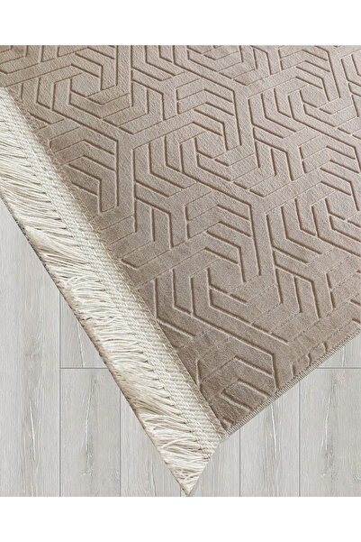 trivago halı Saçaklı Makinede Yıkanabilir Lüx Armoni Dinarsu Embos Oturma Oda...