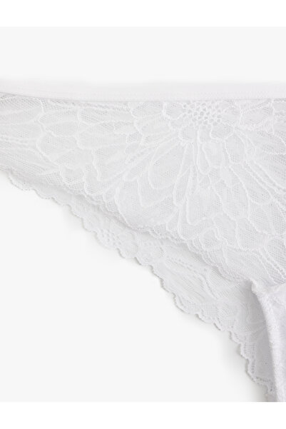 Koton Normal Bel Dantelli Brazilian Külot