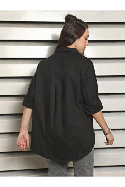 High Star By Styli Embellished Spread Collar Regular Fit Shirts