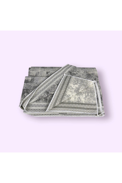 WOOF HOME Modern Cotton Carpet 6m2 200X300 Savan Woven Rubberless Covered