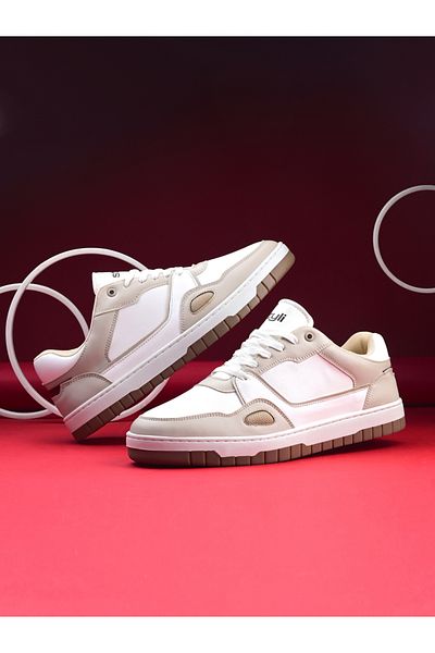 Styli Low Top Lace Up Court Sneakers