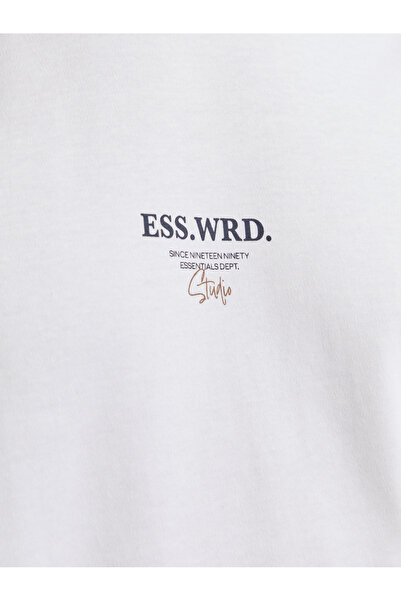 Jack & Jones Slogan Print Crew Neck T-Shirt