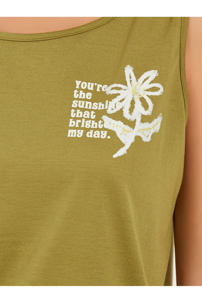 Styli Printed Tank Top and Pyjama Shorts Set