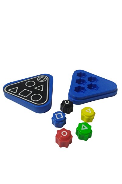 DNG STORE Squid Game 5 Stone Game Boxed Squidgame Five Stone Game Triangle Box