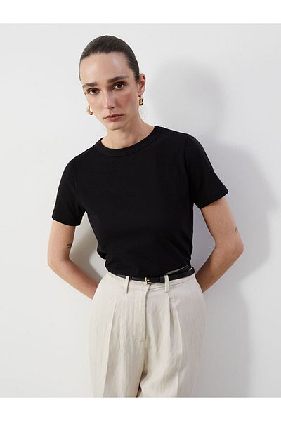 LC Waikiki Νέα σεζόν Crew Neck Γυναικείο Tisort - S5H491Z8