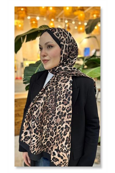locella Patterned Cotton Shawl