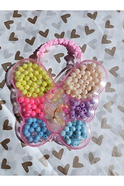 EMKSHOP Kit de mărgele pentru realizarea de brățări colier pentru copii - pen...