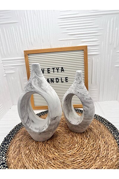 ARVAS KİMYA KUĞU VAZO 19 cm/21 cm