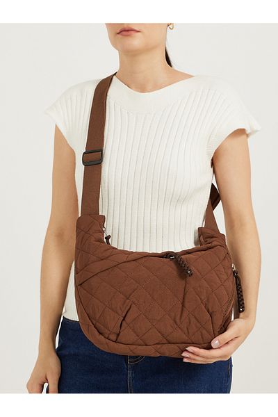 Styli Quilted Crossbody Bag with Adjustable Strap