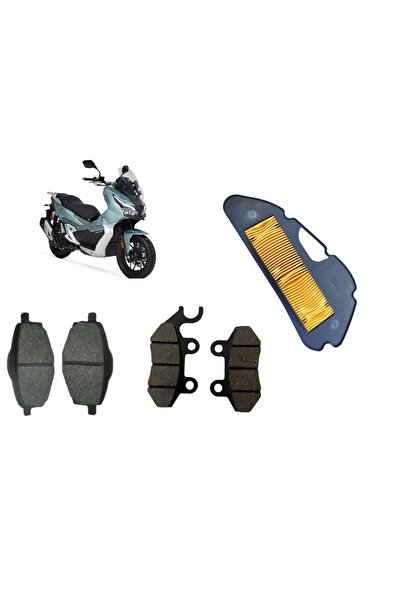 MOTOHANE Rks Freccia 150 Bakım Seti Ön-Arka Balata Ve Hava filtresi