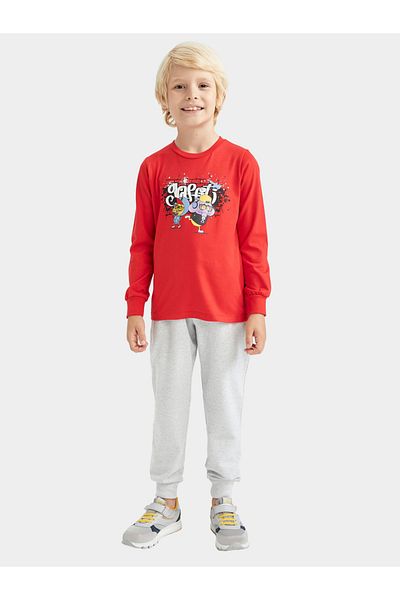 DeFacto Relaxed Fit Elasticated Cuff Sweatpants with Drawstring