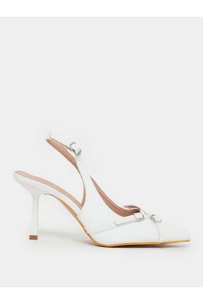 Styli Pointed Toe Slingback Pumps