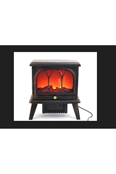 BENİMOLMALI Dekoratif Gerçek Alev Görünümlü Işıklı ve ISITMALI Şömine Ateşi  ...