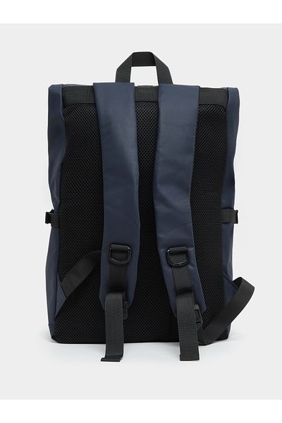 Styli Solid Backpack with Buckle Closure