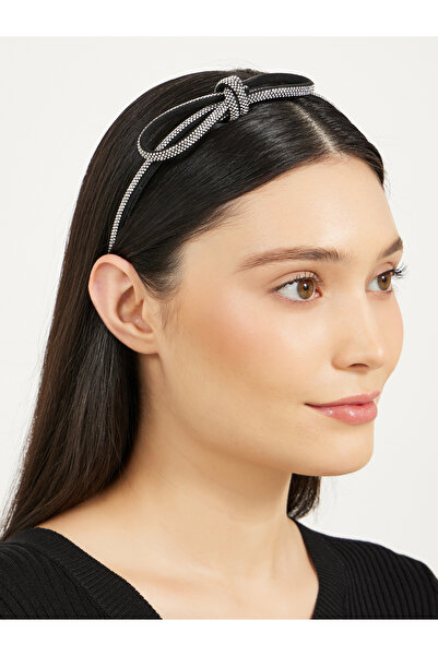 Styli Embellished Bow Accent Headband