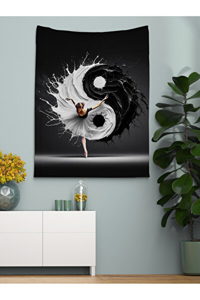 OZG DESİGN YING YANG DUVAR ÖRTÜSÜ VE DUVAR HALISI