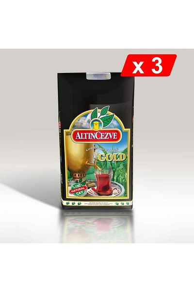 Altıncezve Gold Black Bulk Tea 1 kg X 3 Pieces