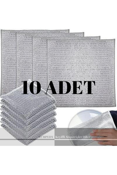 Lumpedy 10 Multi-Purpose Wire Scratch-Free Dishcloths