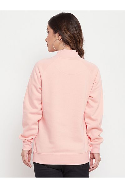 Duke By Styli Front Graphic Print High Neck Sweatshirt