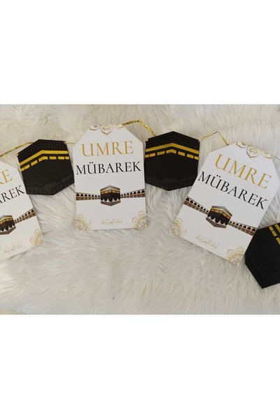 abjad Umrah mubarak Banner Yazı 2 metre