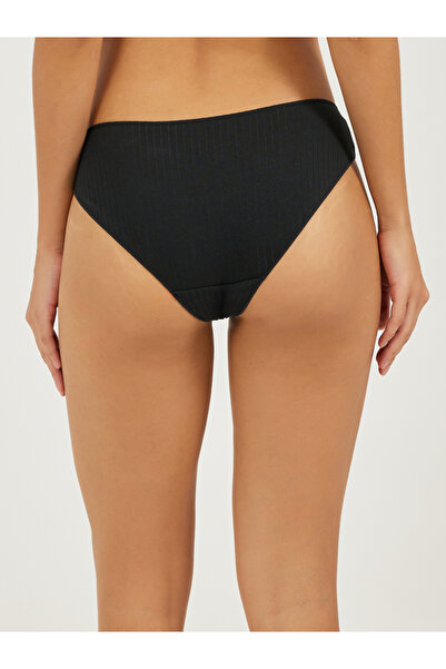 Styli Pack of 3 - Ribbed Cotton High Leg Brief