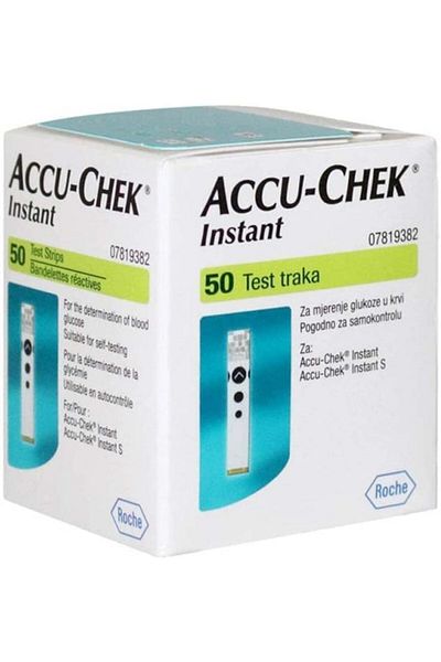 Accu Chek نظام مراقبة أكيو تشيك بلس الفوري - 50 شريطًا