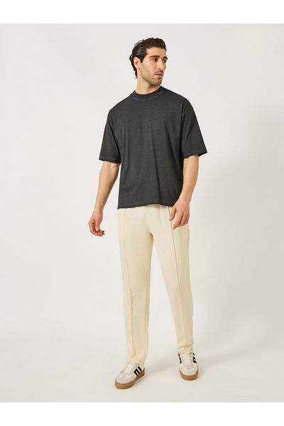 Styli Slim Fit Pintuck Pant With Drawstring