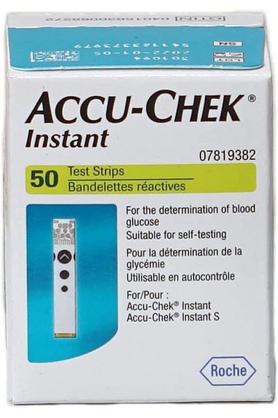 Accu Chek نظام مراقبة أكيو تشيك بلس الفوري - 50 شريطًا