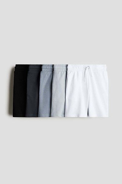 H&M 5-pack Knee-length Sweatshorts
