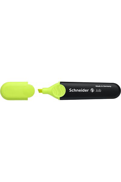 SCHNEIDER Neon Yellow Job 150 Highlighter Marker Pen