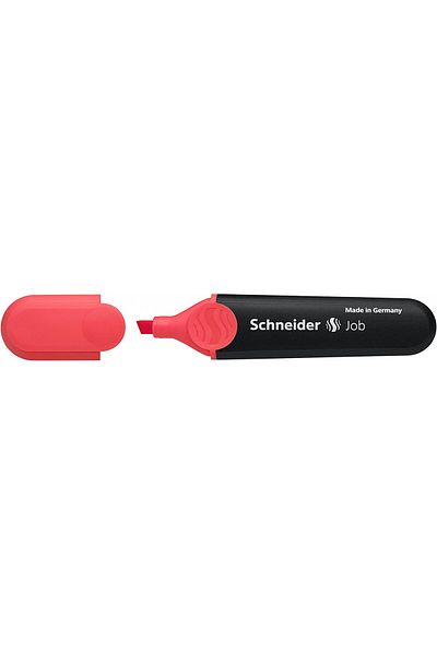 SCHNEIDER Job 150 Highlighter Marker Pen Neon Red