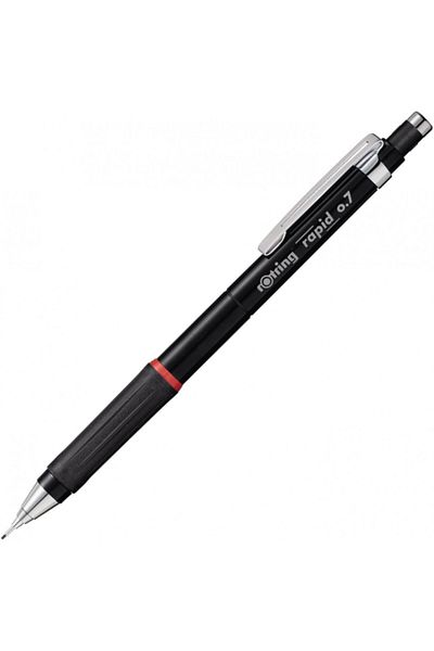 Rotring Black Rapid 0.7mm Mechanical Pencil