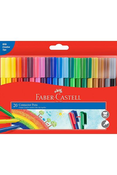 Faber Castell 20 Fun Felt Crayons