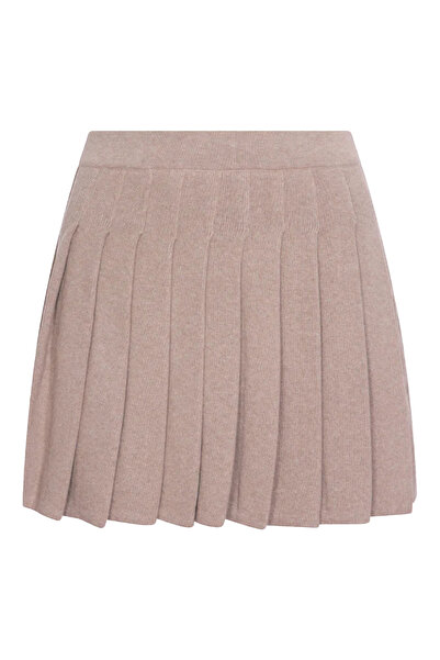 IZAAK AZANEI Pleated Mini Skirt