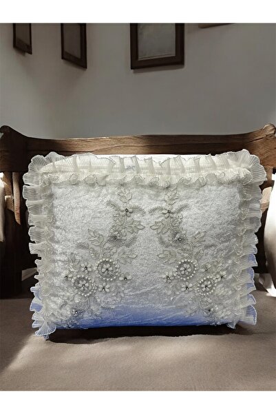 Mariabella Home Collection Esma Kadife Hurç 40x50x20 cm Kazak Boy Çeyizlik Fr...