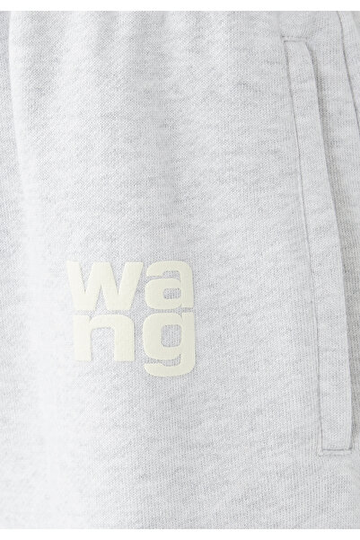 T by Alexander Wang Yumuşak Logo Esansiyel Terry Eşofman Altı - Açık/Gri