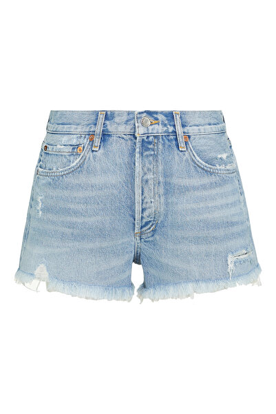 Agolde Kısa Kesim Rahat Jean Şort