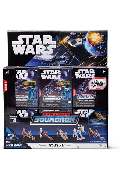 TOYFEST حزمة مفاجأة صغيرة لشخصية ستار وورز الصغيرة والمركبة